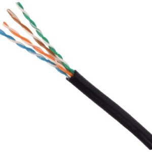 Unshielded Twisted Pair Cable (UUTP), Cat-5e, solid PE, 4-Pair Outdoor Cable, 305m reel
